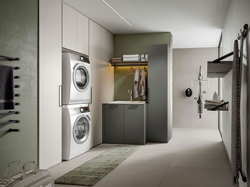 MINERVA 06 - Sectional laundry room cabinet by Edoné by Agorà - view 2
